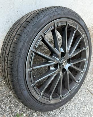 CERCHI ORIGINALI ABARTH 17  COMPLETI DI GOMME