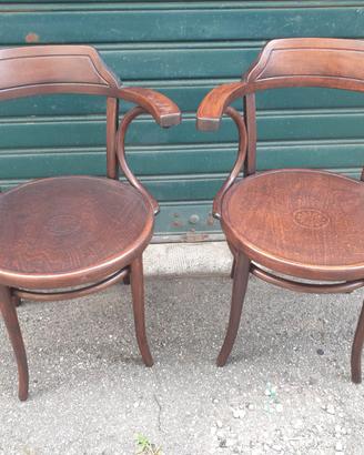 Thonet poltroncine coppia