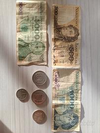  lotto monete e banconote da collezione 