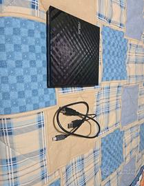 Masterizzatore esterno Asus DVD-RW, usb 2.0