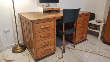 Scrivania + sedia Antonio Ferretti Milano anni 40