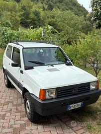 Panda 4x4 con mozzi posteriori liberi