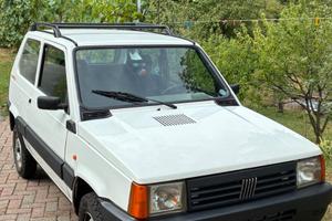 Panda 4x4 con mozzi posteriori liberi