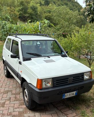 Panda 4x4 con mozzi posteriori liberi