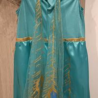 vestito carnevale Jasmine 4 anni
