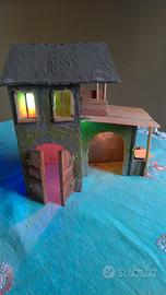 Case con luce, accessori e statuine