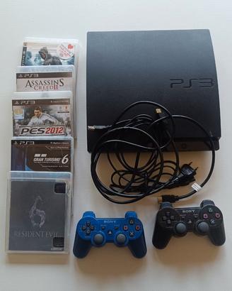 PS3 Slim codice CECH + 5 giochi