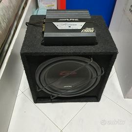 Subwoofer e Amplificatore Alpine