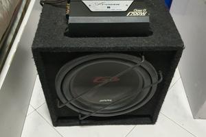Subwoofer e Amplificatore Alpine
