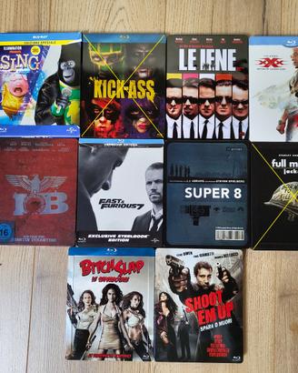Film bluray versione steelbook