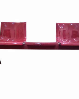 Panca/sedute con tavolino integrato 45 bordeaux di