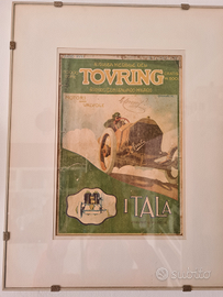 Copertine rivista Touring vintage
