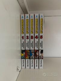 My hero academia: volumi dal 1-5