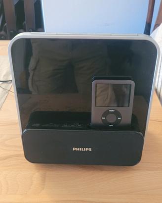 Stazione ipod Radiosveglia Philips con IPod