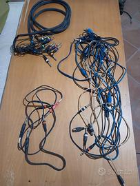 Cavi Audio Midi e Rack inclinato