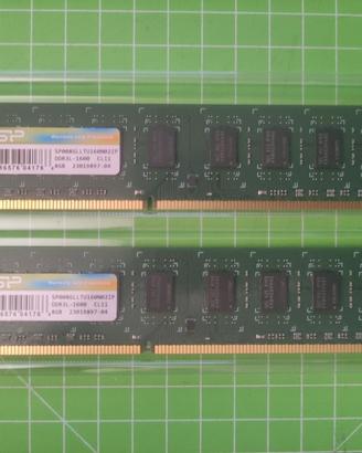 RAM 2 x 8GB DDR3 1600MHz Silicon Power PC Desktop