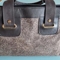 Borsa shopper in tessuto Borbonese