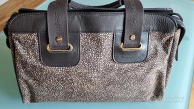 Borsa shopper in tessuto Borbonese