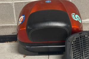 bauletto e piastra originale Piaggio 36 litri