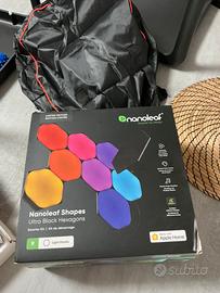 Nanoleaf Shapes Ultra Black Hexagon Starter Kit 9