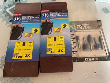 Nastri abrasivi e mole smeriglio