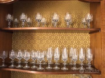 Set bicchieri cristallo Boemia
