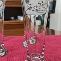 Set 5 bicchieri da birra Tuborg Beer