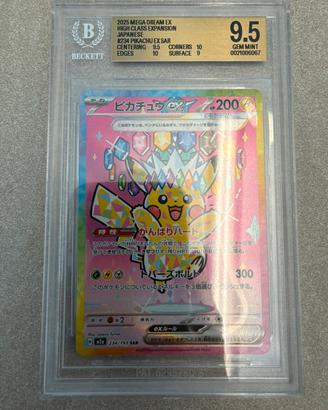 Pokemon Mega Dream Pikachu ex 234 BGS 9,5