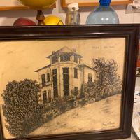 Disegno di Villa del 1932 MUZZANO geom Ramella