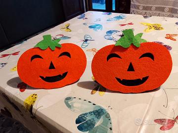 cerchietto zucca halloween 