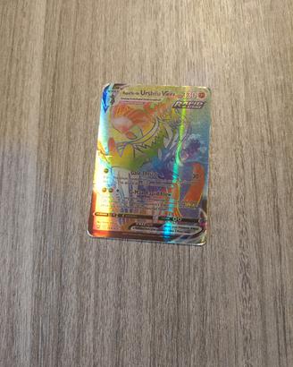  carta pokemon Urshifu Vmax arcobaleno 