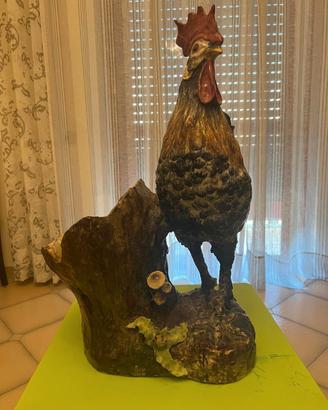  Gallo in ceramica FM Mollica