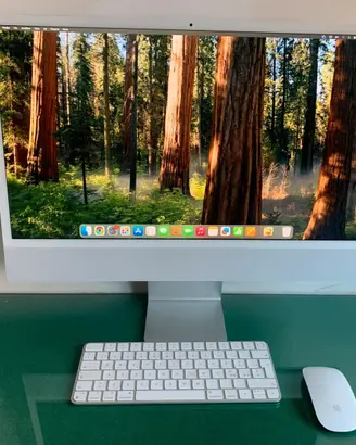 Apple I-Mac 24* M1 8 CPU 8 GPU 256Gb 2021 Argento