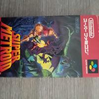 gioco super metroid snes super famicom jap