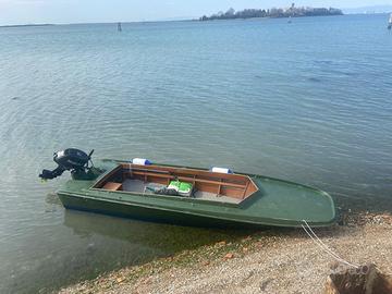 Barca pattanella in legno