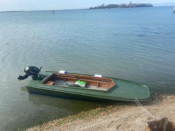 Barca pattanella in legno