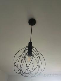 Lampadario nero