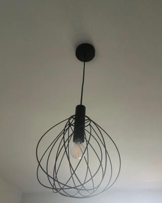 Lampadario nero