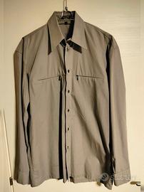 Camicia grigia con zip "Collezione Uomo"- Taglia M
