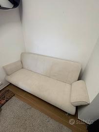 Divano letto bianco
