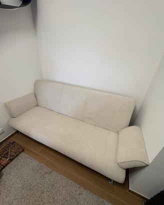 Divano letto bianco