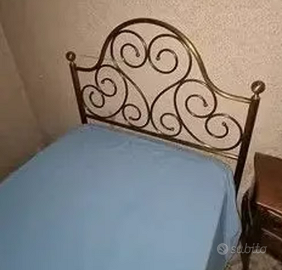 Letti singoli in ottone