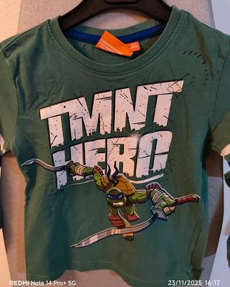 Maglietta bimbo Tartarughe Ninja