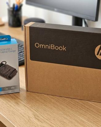 HP OMNIBOOK top di gamma e mouse tutto imballato