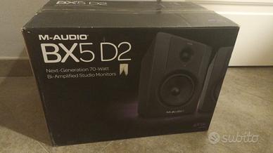 Coppia di M-Audio BX5 D2