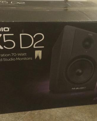 Coppia di M-Audio BX5 D2