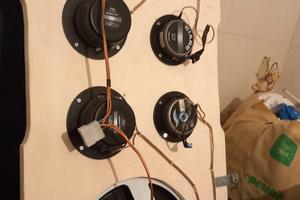 Pannello IMPIANTO STETEO CON MENSOLA TUTTA IN LEGN