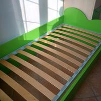 Letto singolo 180x90 con "anta" alzabile