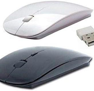 Mouse Wireless Ottico 1600 DPI USB per PC Mac