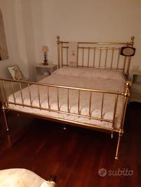letto in ottone